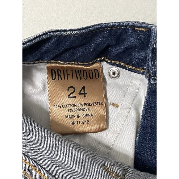 NWT Sundance Catalog Driftwood “AUDREY HIGH RISE” Straight Leg‎ Jeans 24X33 $98 - Picture 5 of 6